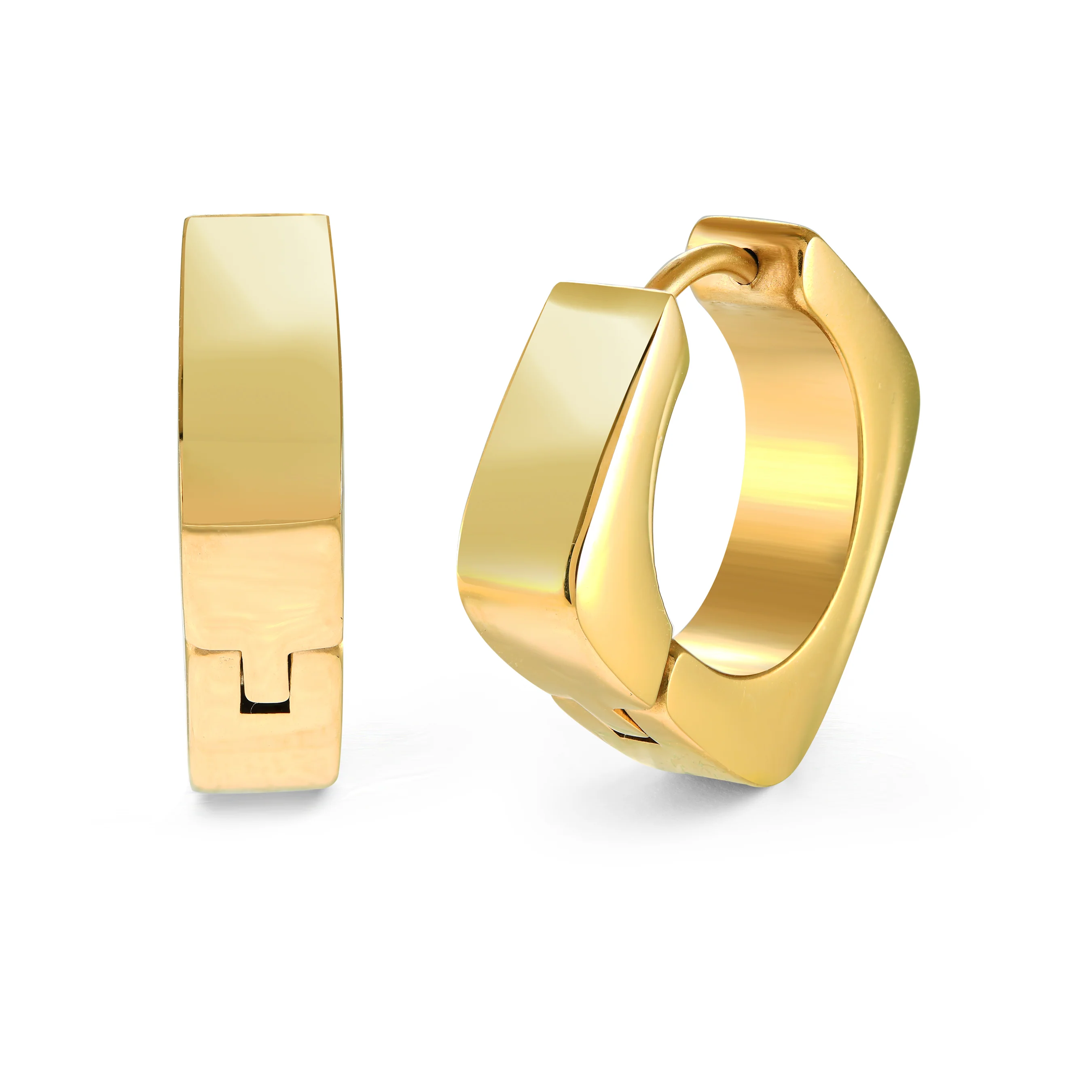 17mm Square Hoops - Image 2