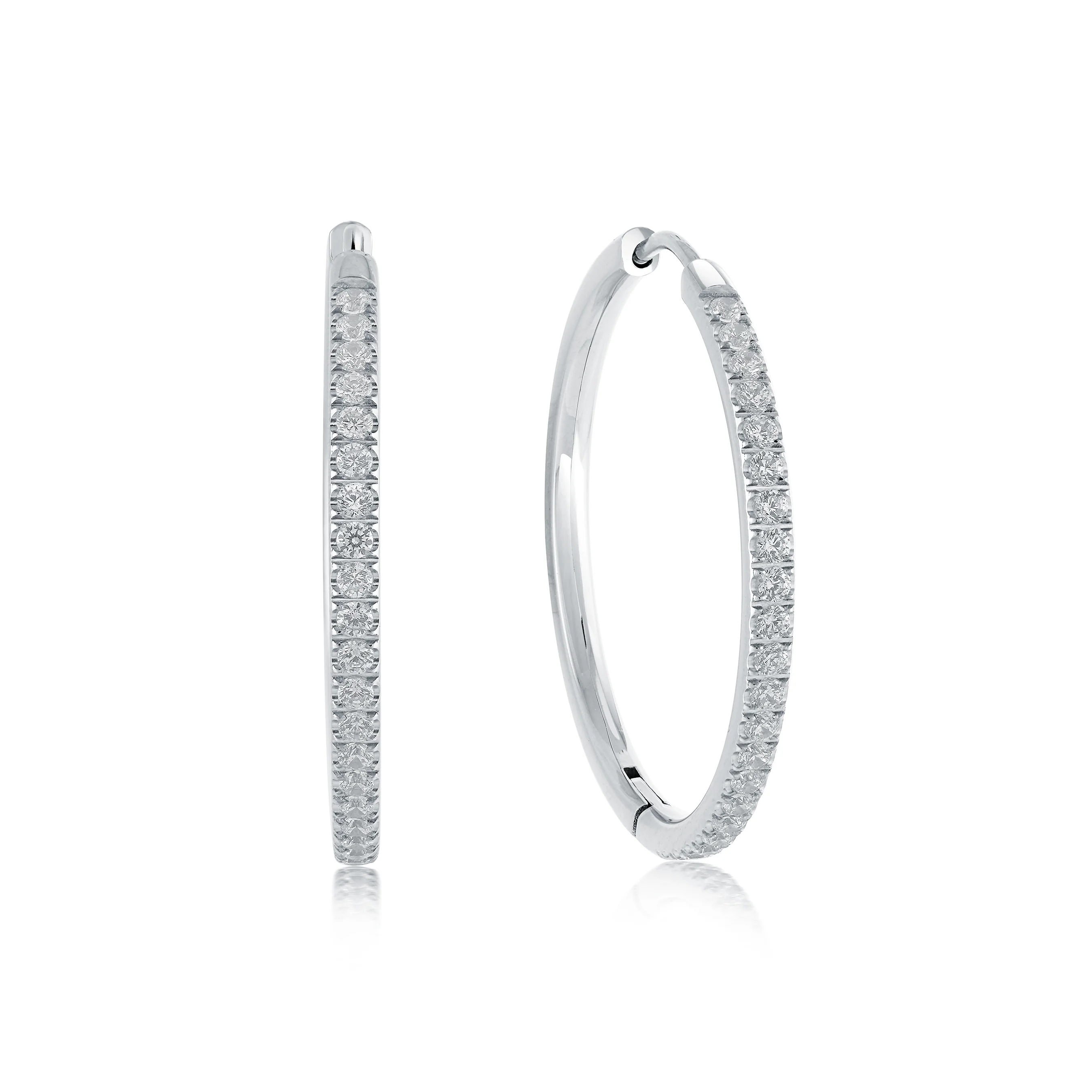30mm Eternity Cz Hoops - Image 3