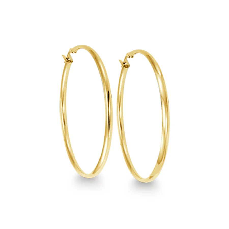 35mm Hoop Earrings - Image 2