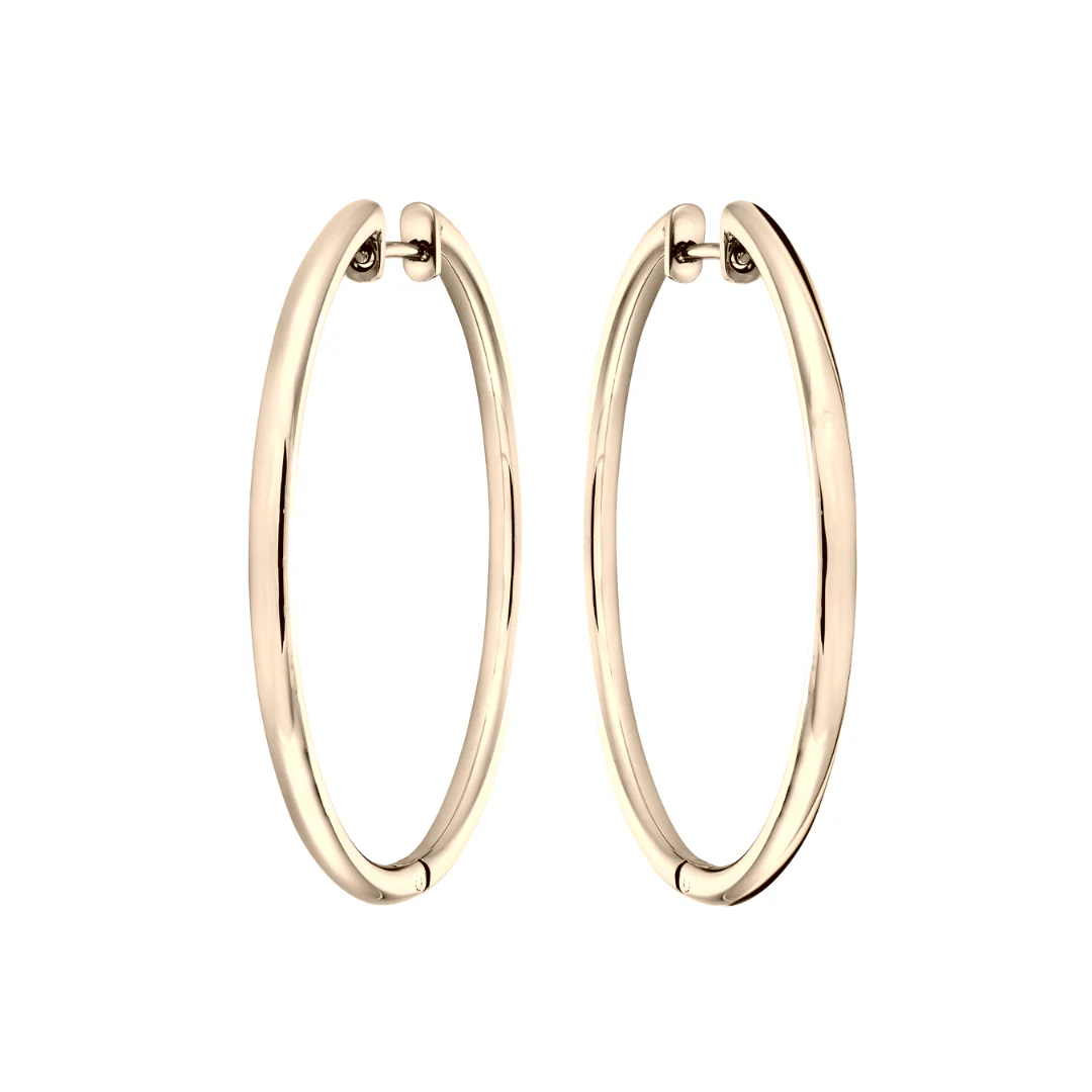 40mm Hoop Earrings - Image 2