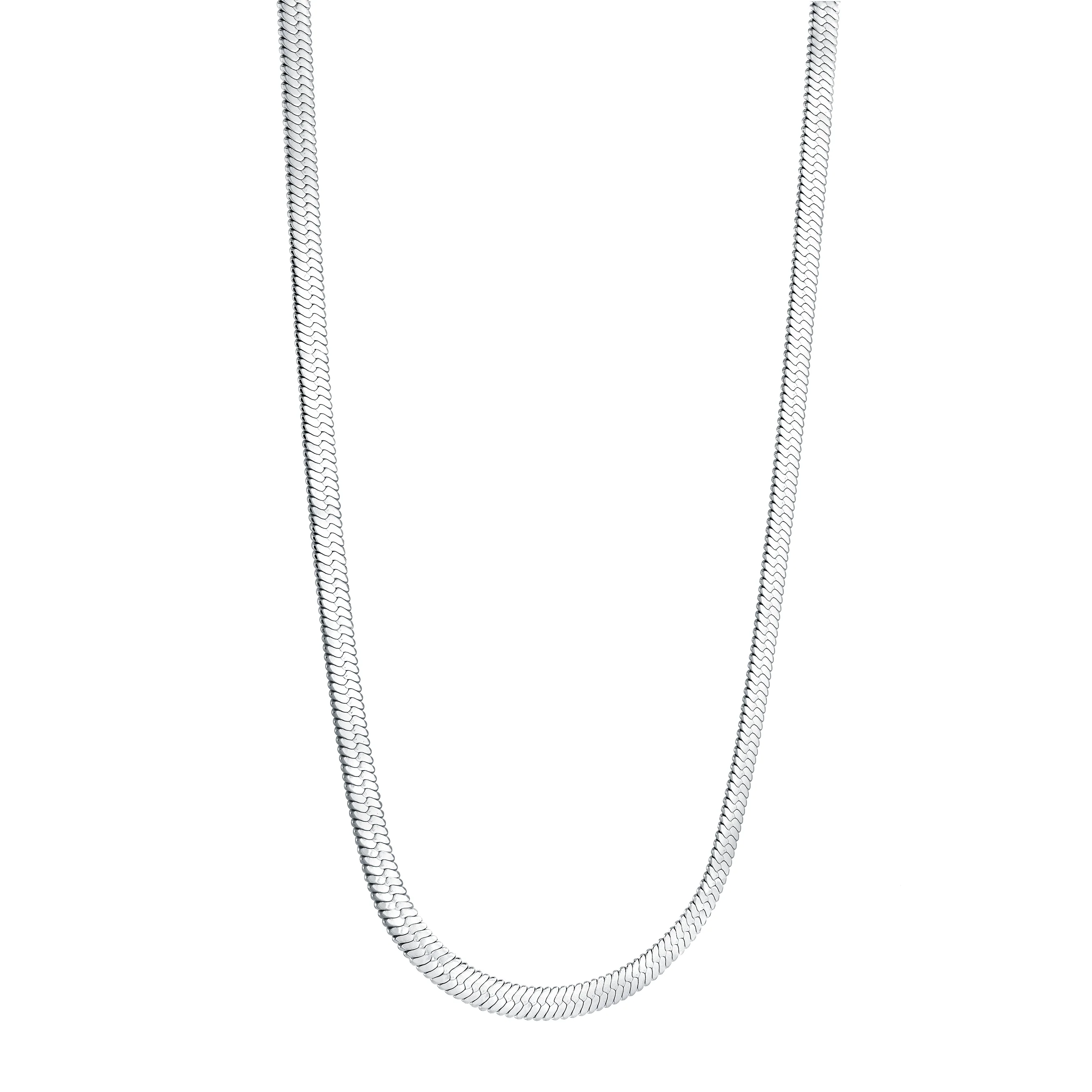 4mm Herringbone Chain Necklace