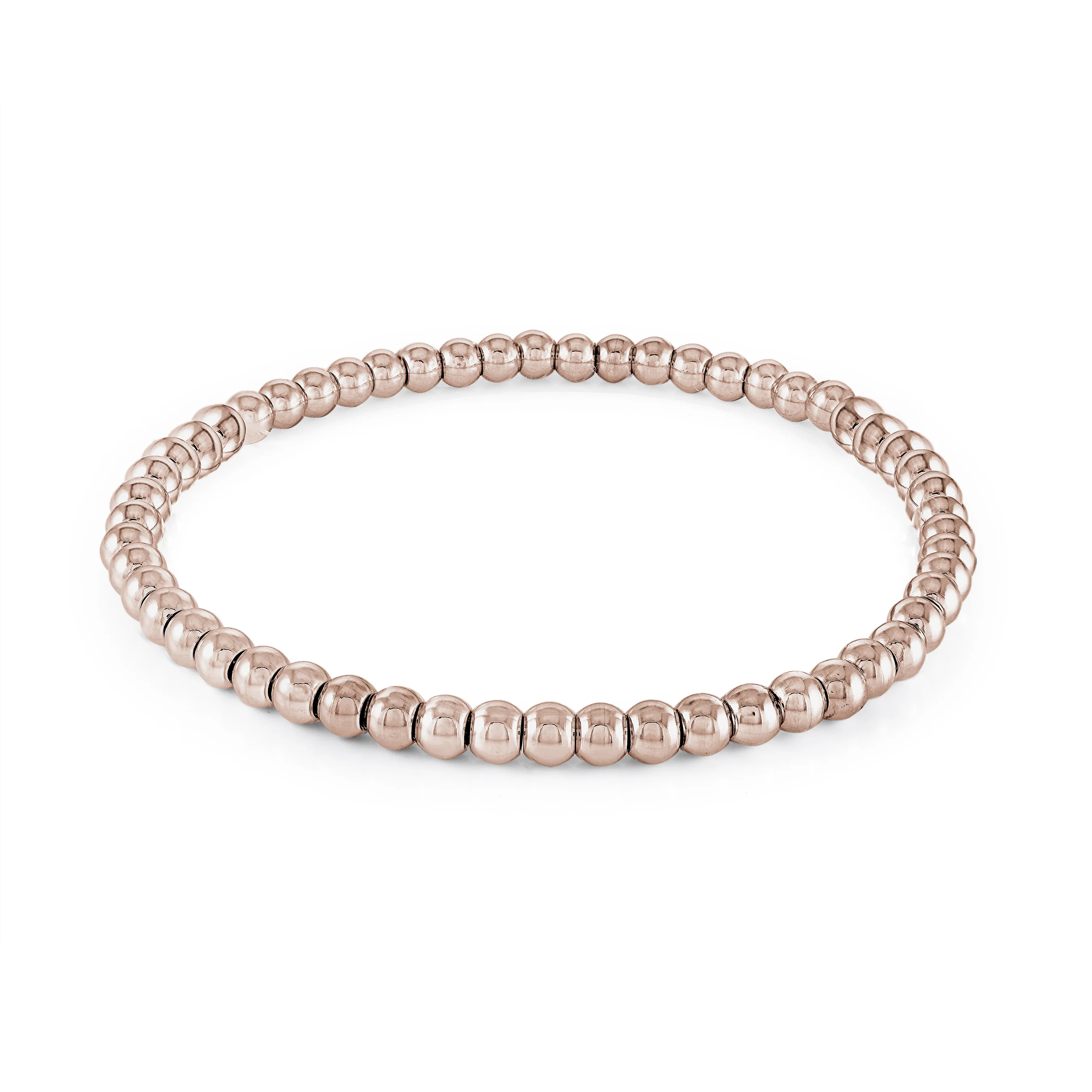 4mm Steel-Beads Stretch Bracelet - Image 3