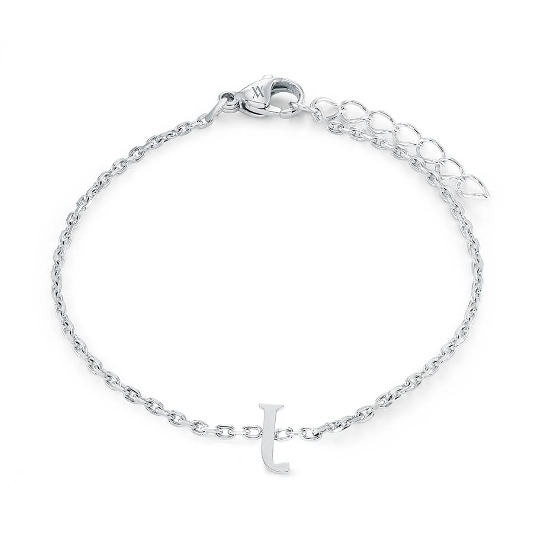 Block Initial Bracelet - Image 13