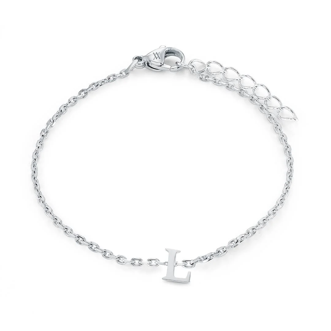 Block Initial Bracelet - Image 14