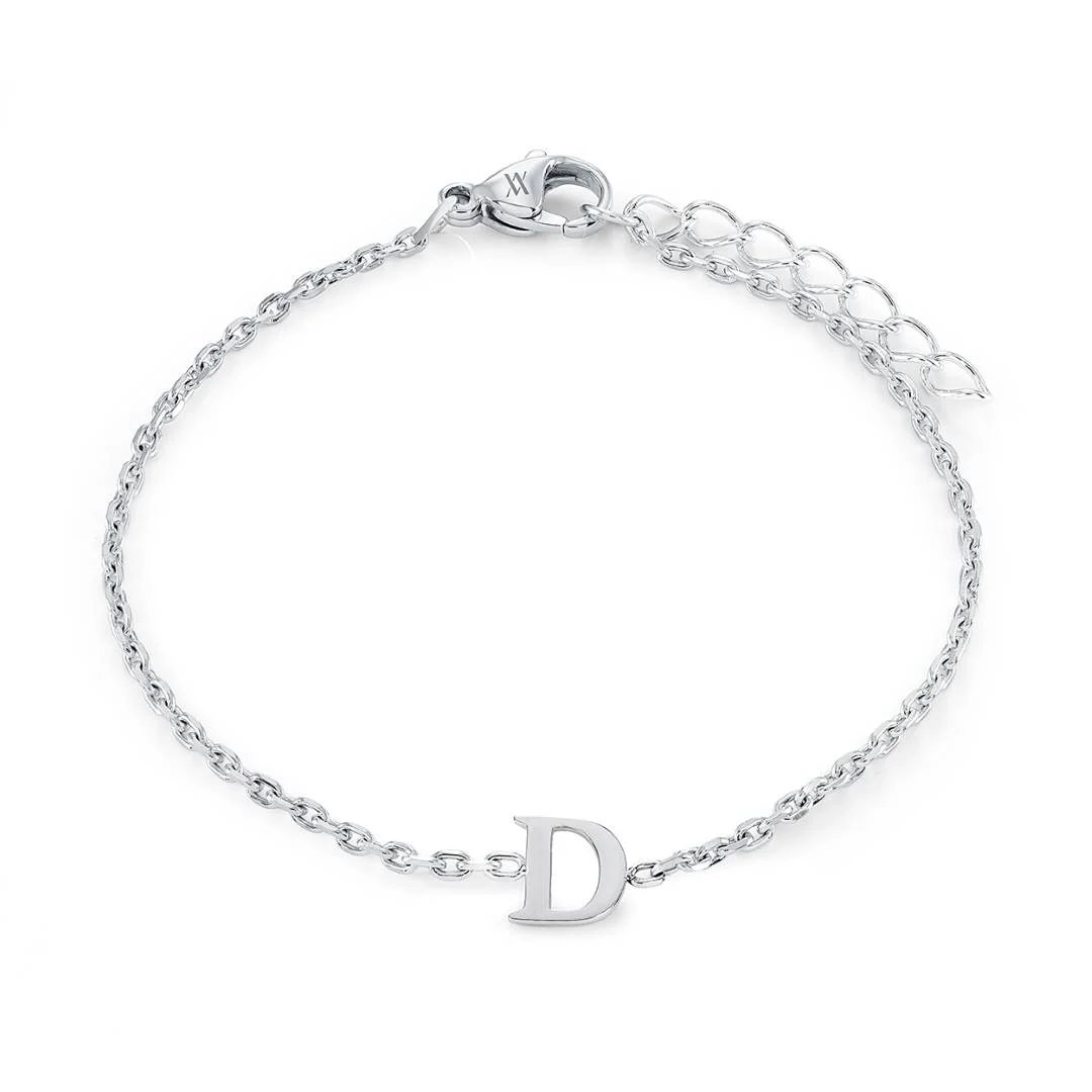 Block Initial Bracelet - Image 17