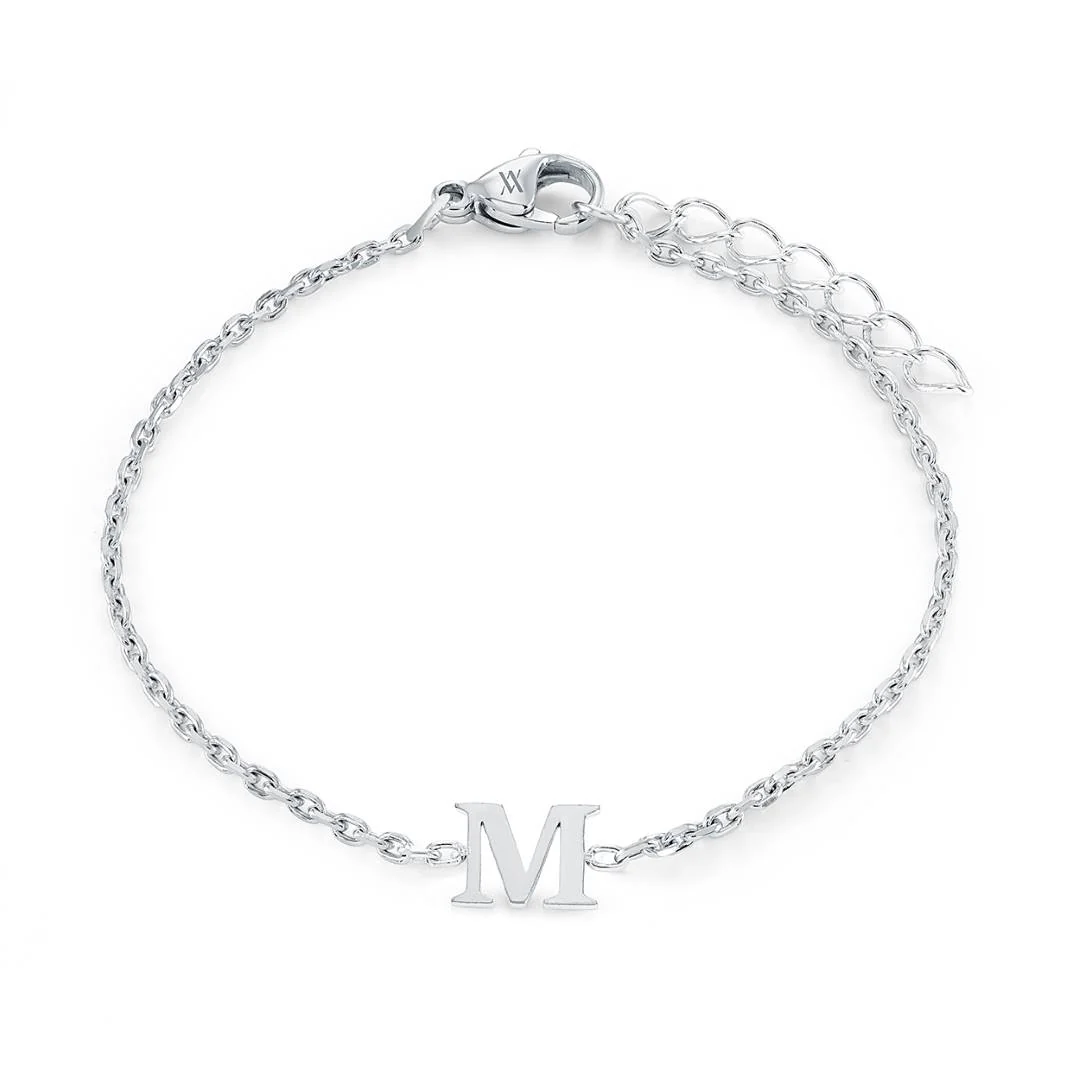 Block Initial Bracelet - Image 19