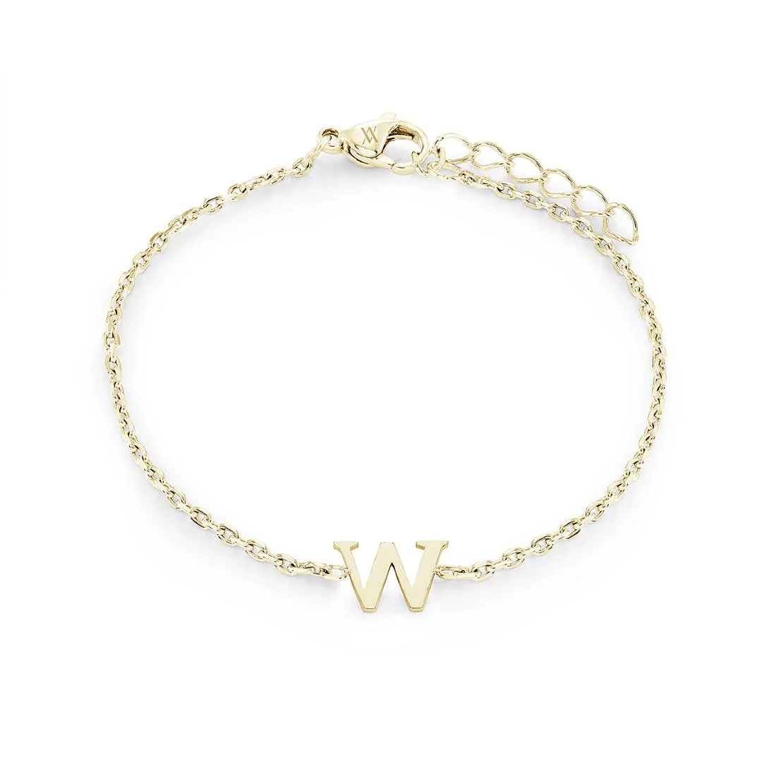 Block Initial Bracelet - Image 32
