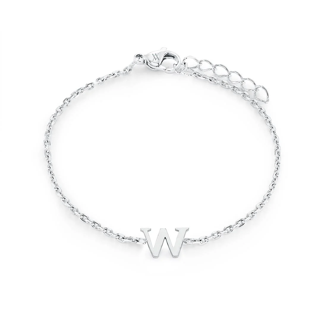 Block Initial Bracelet - Image 7