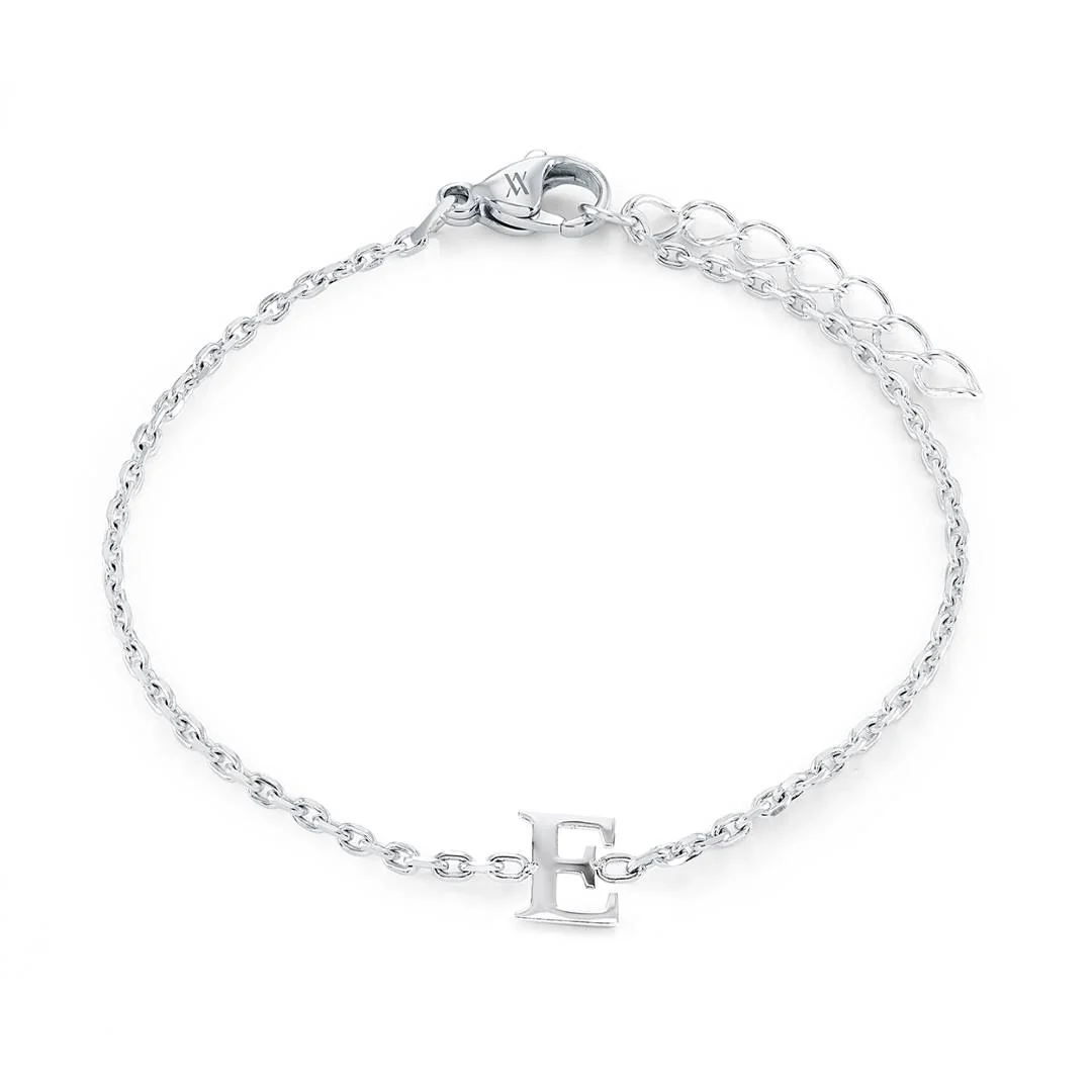 Block Initial Bracelet - Image 9