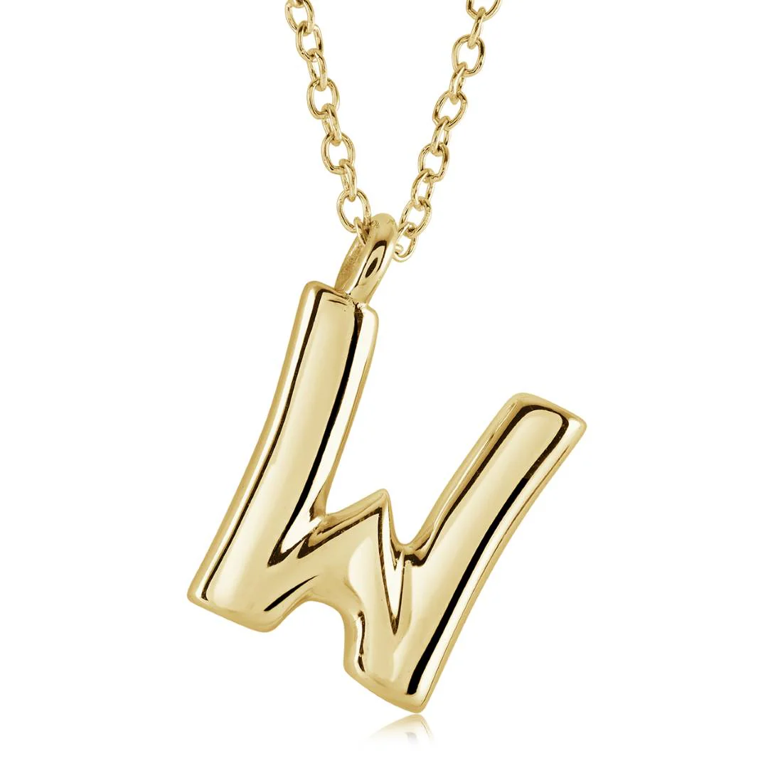 Bubble Initial Necklace - Image 14