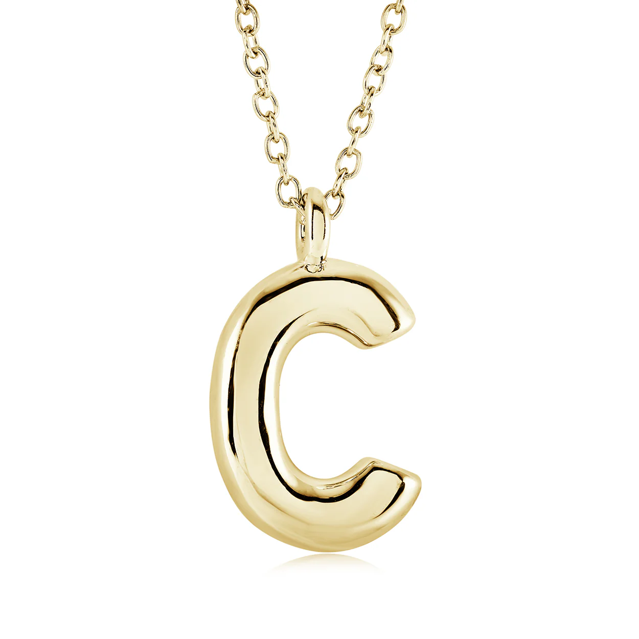 Bubble Initial Necklace - Image 21