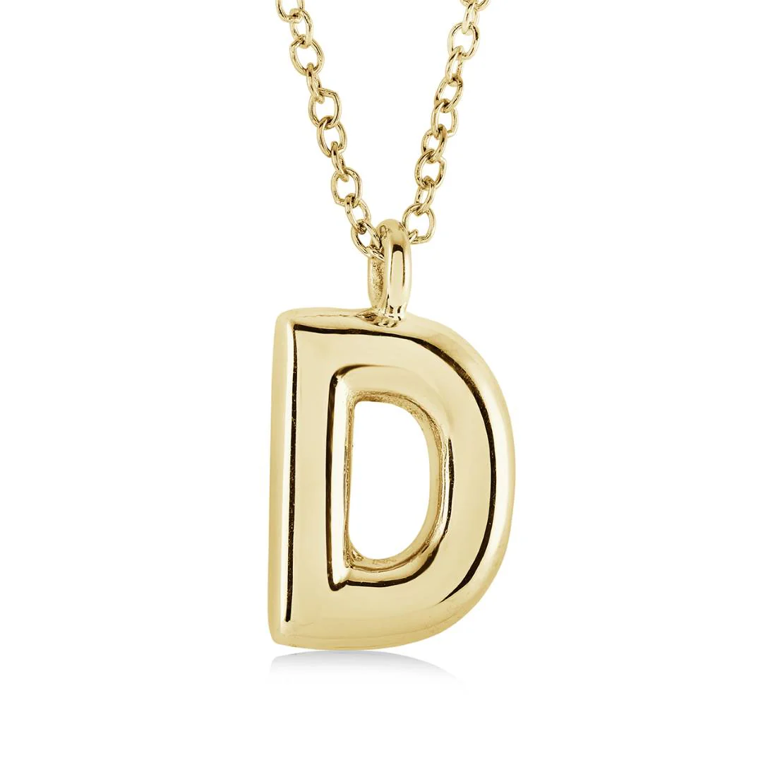 Bubble Initial Necklace - Image 23