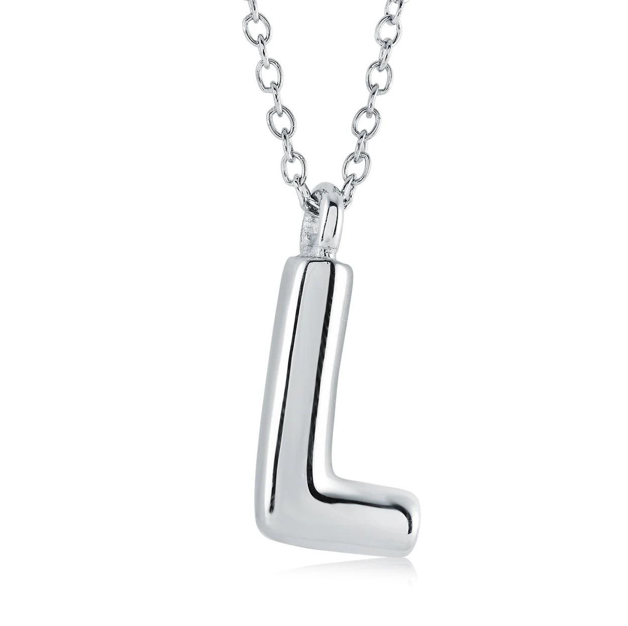Bubble Initial Necklace - Image 38