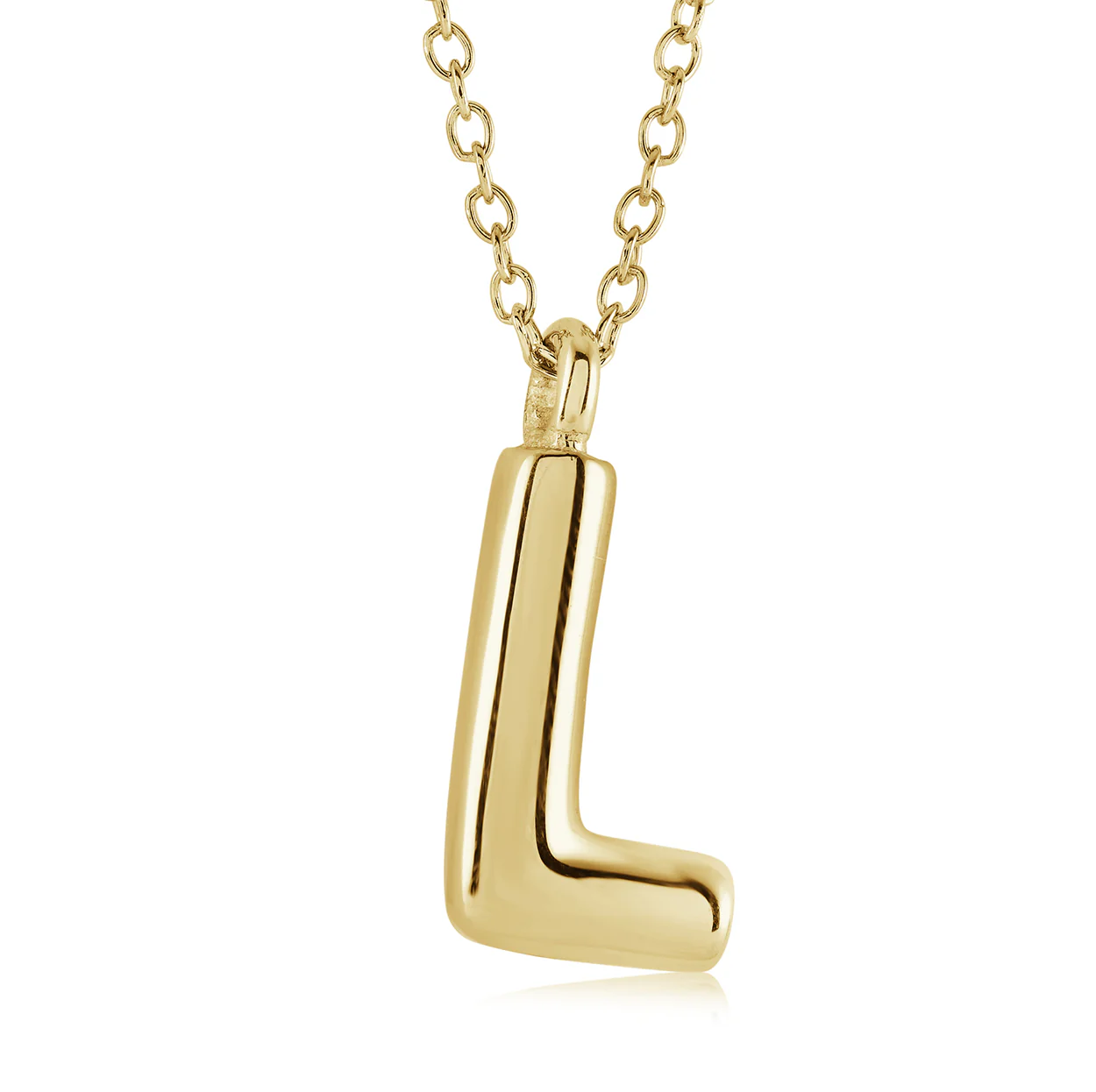 Bubble Initial Necklace - Image 39