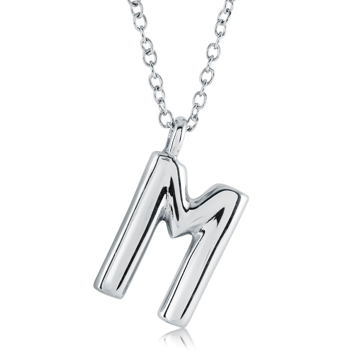 Bubble Initial Necklace - Image 40