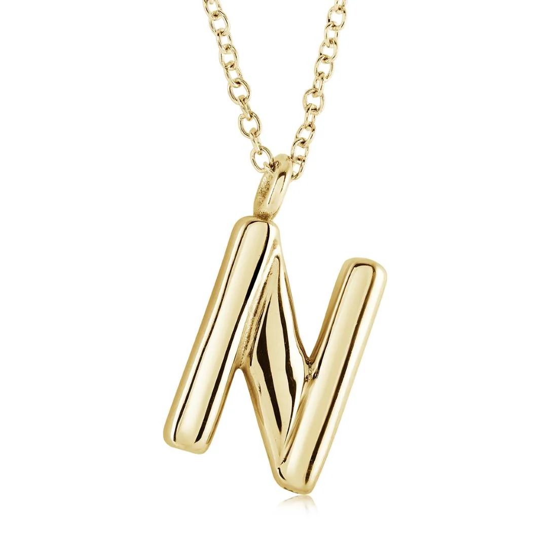 Bubble Initial Necklace - Image 43