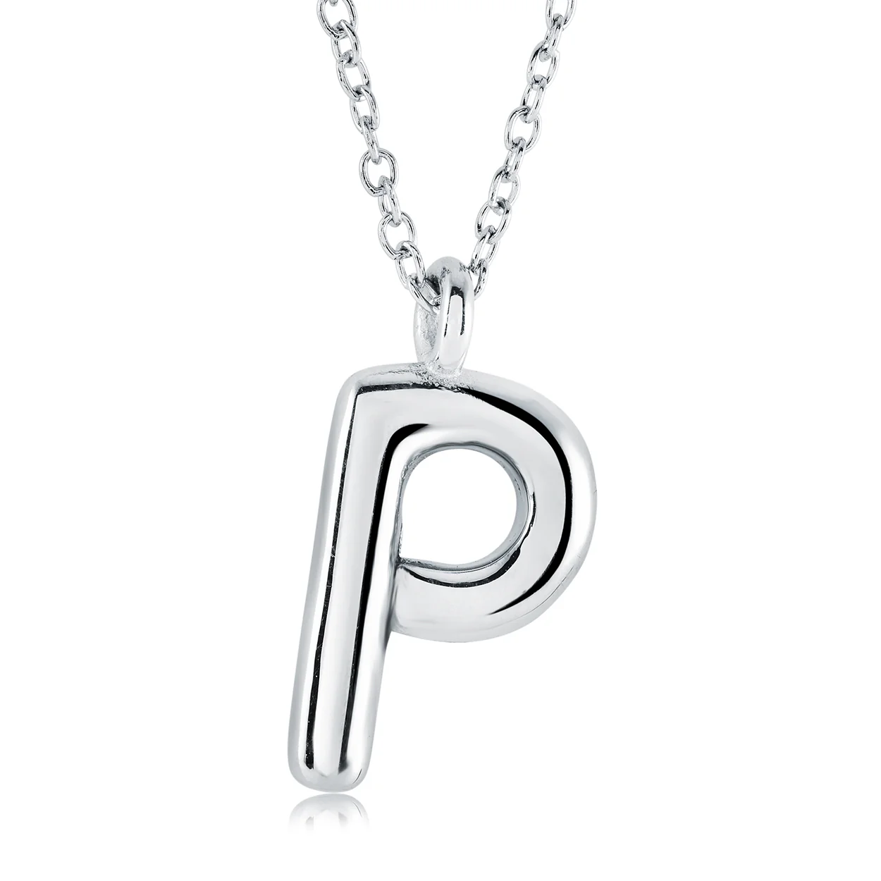 Bubble Initial Necklace - Image 46