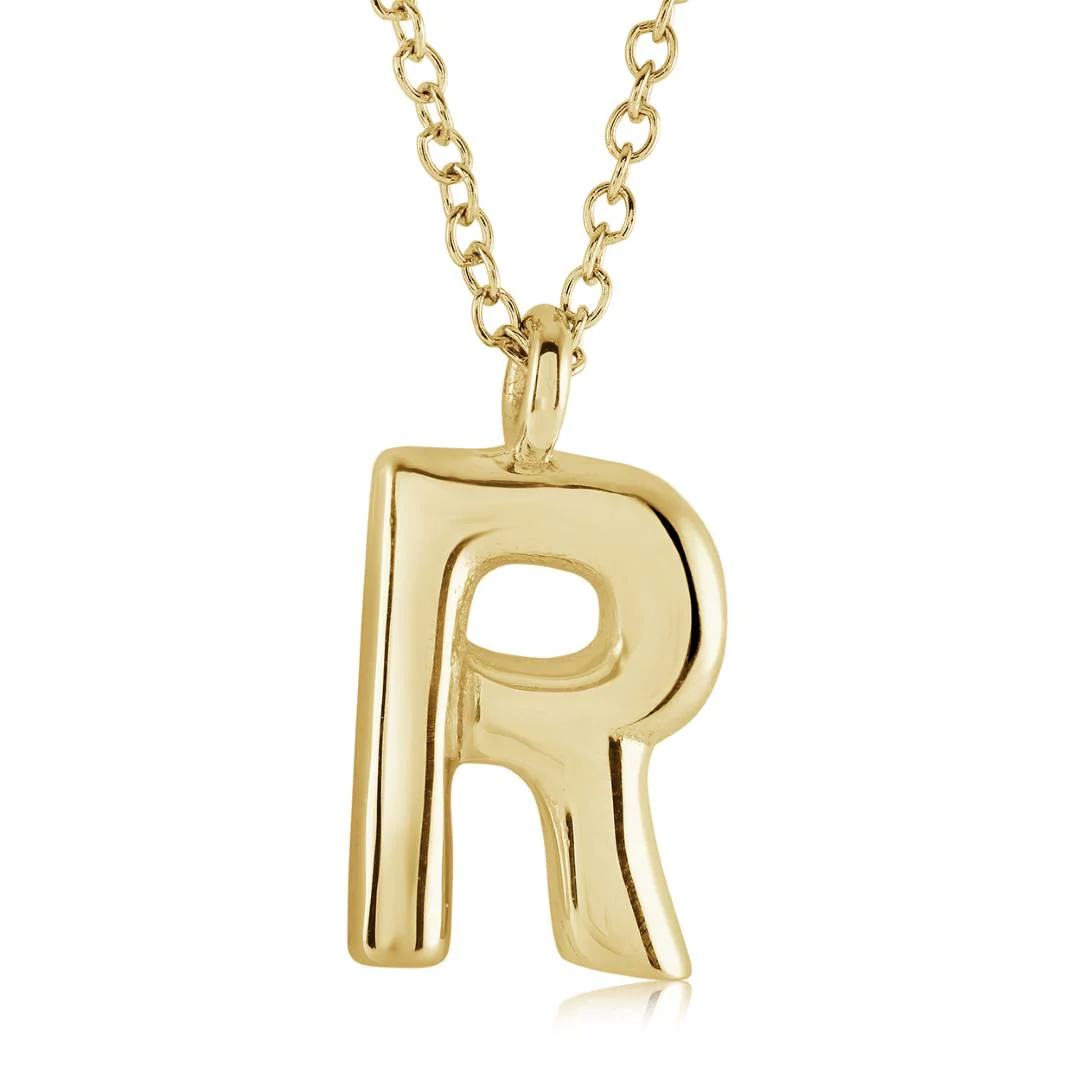 Bubble Initial Necklace - Image 51