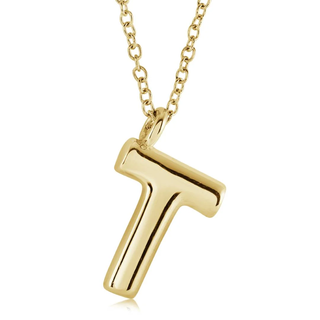 Bubble Initial Necklace - Image 8