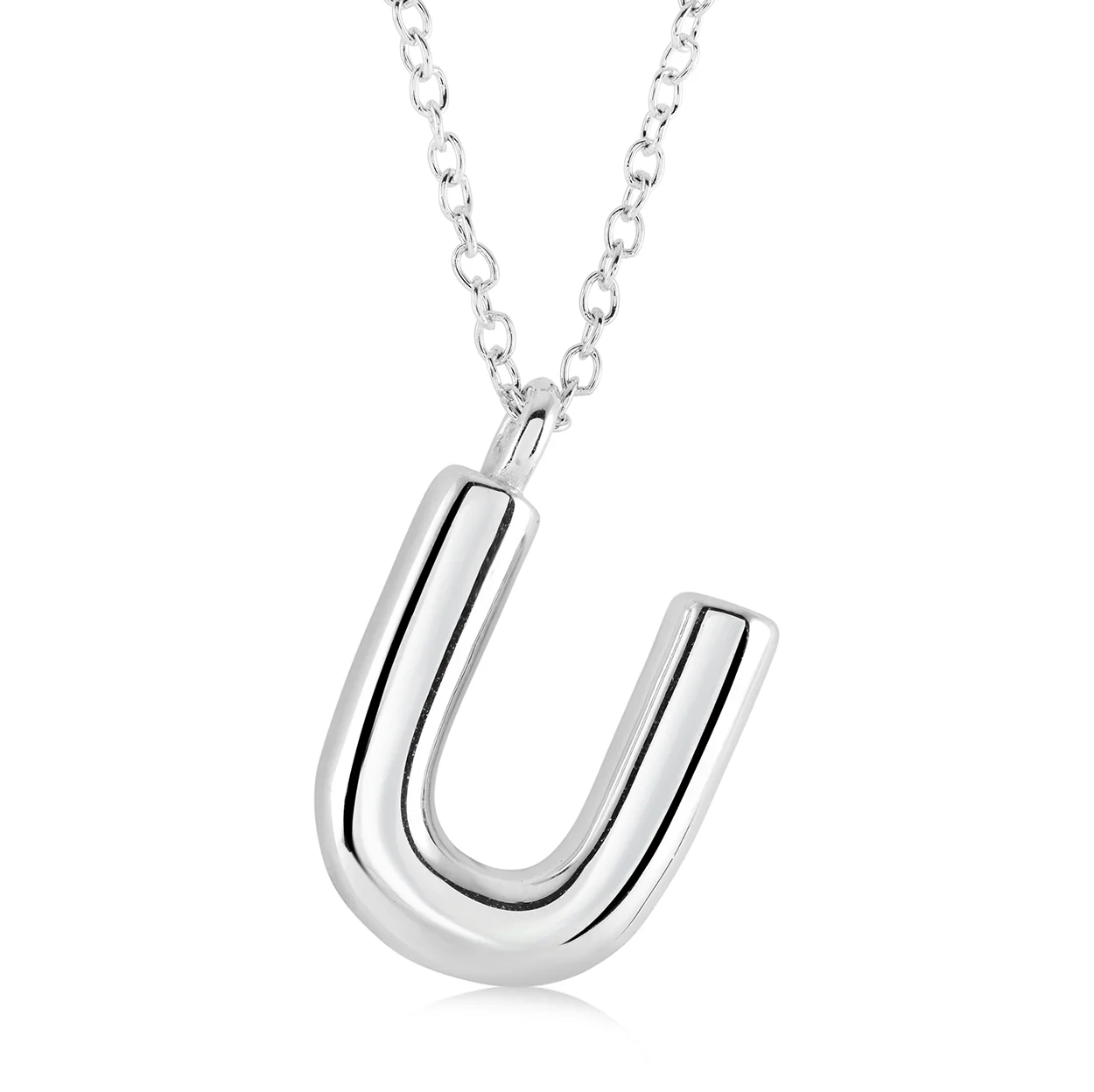 Bubble Initial Necklace - Image 9