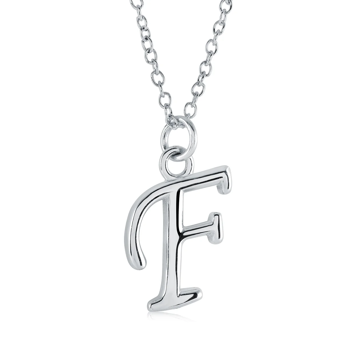 Cursive Initial Necklace - Image 11