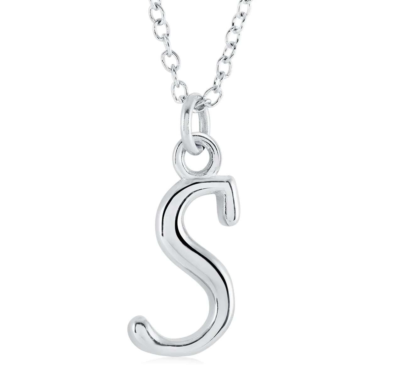 Cursive Initial Necklace - Image 37