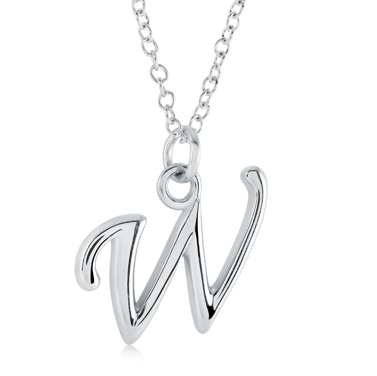 Cursive Initial Necklace - Image 45