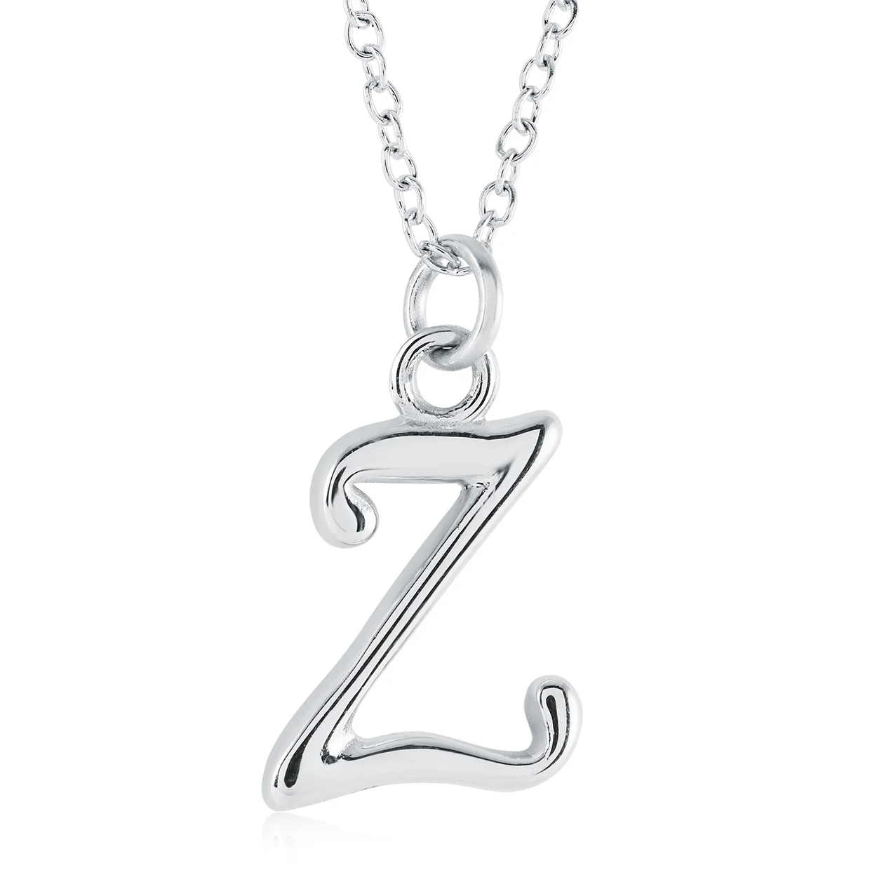 Cursive Initial Necklace - Image 51