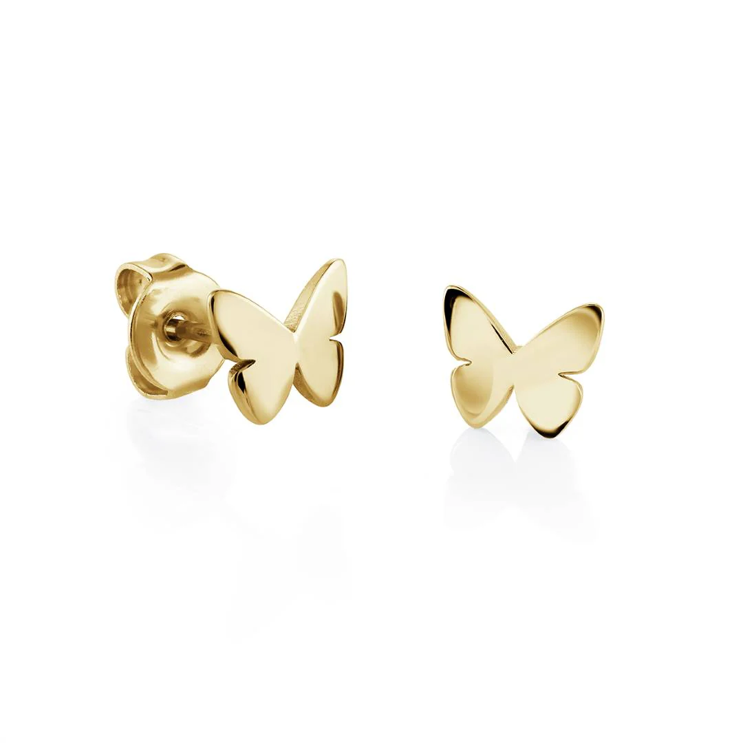 Mini Butterfly Earrings - Image 2
