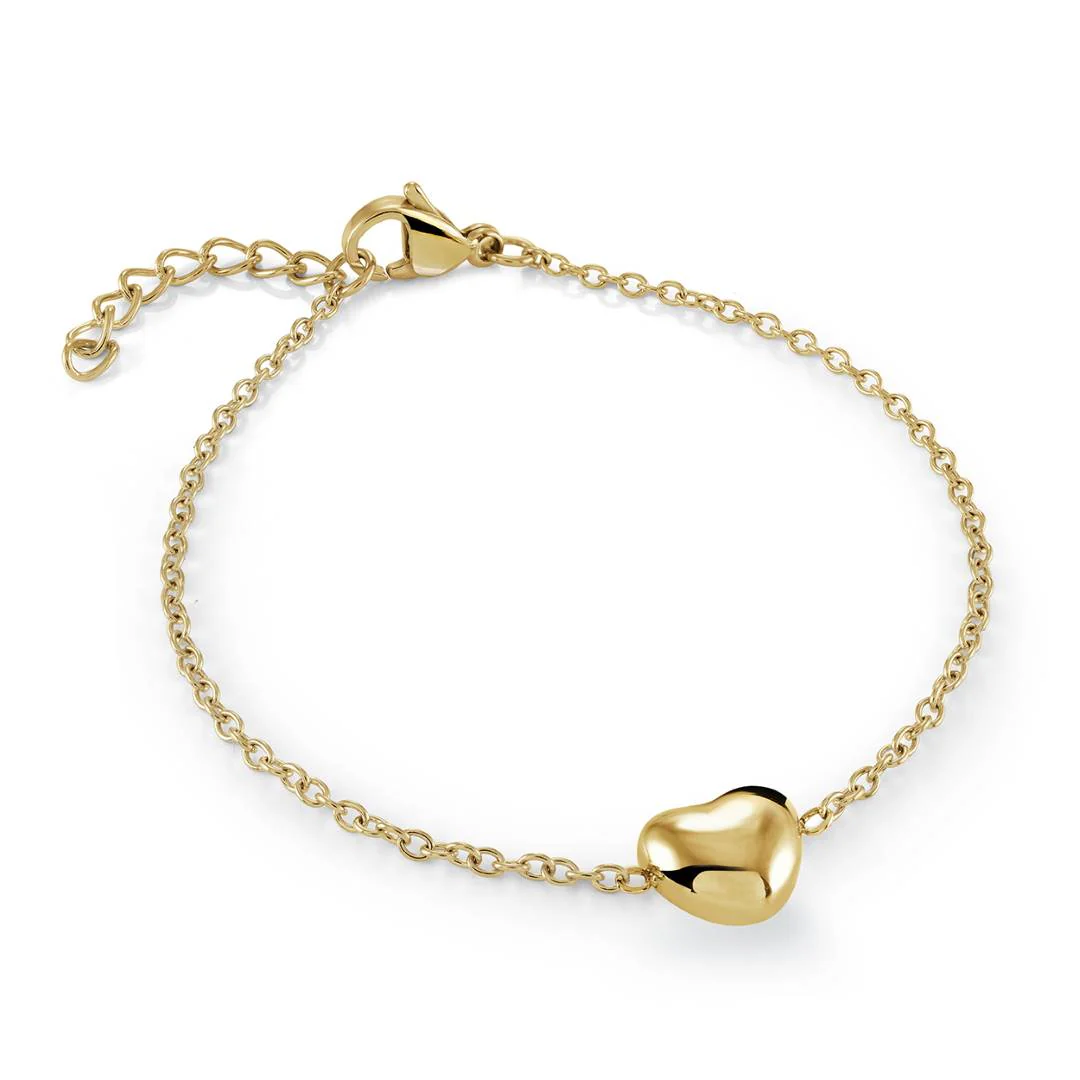 Mini Puff Heart Bracelet - Image 2