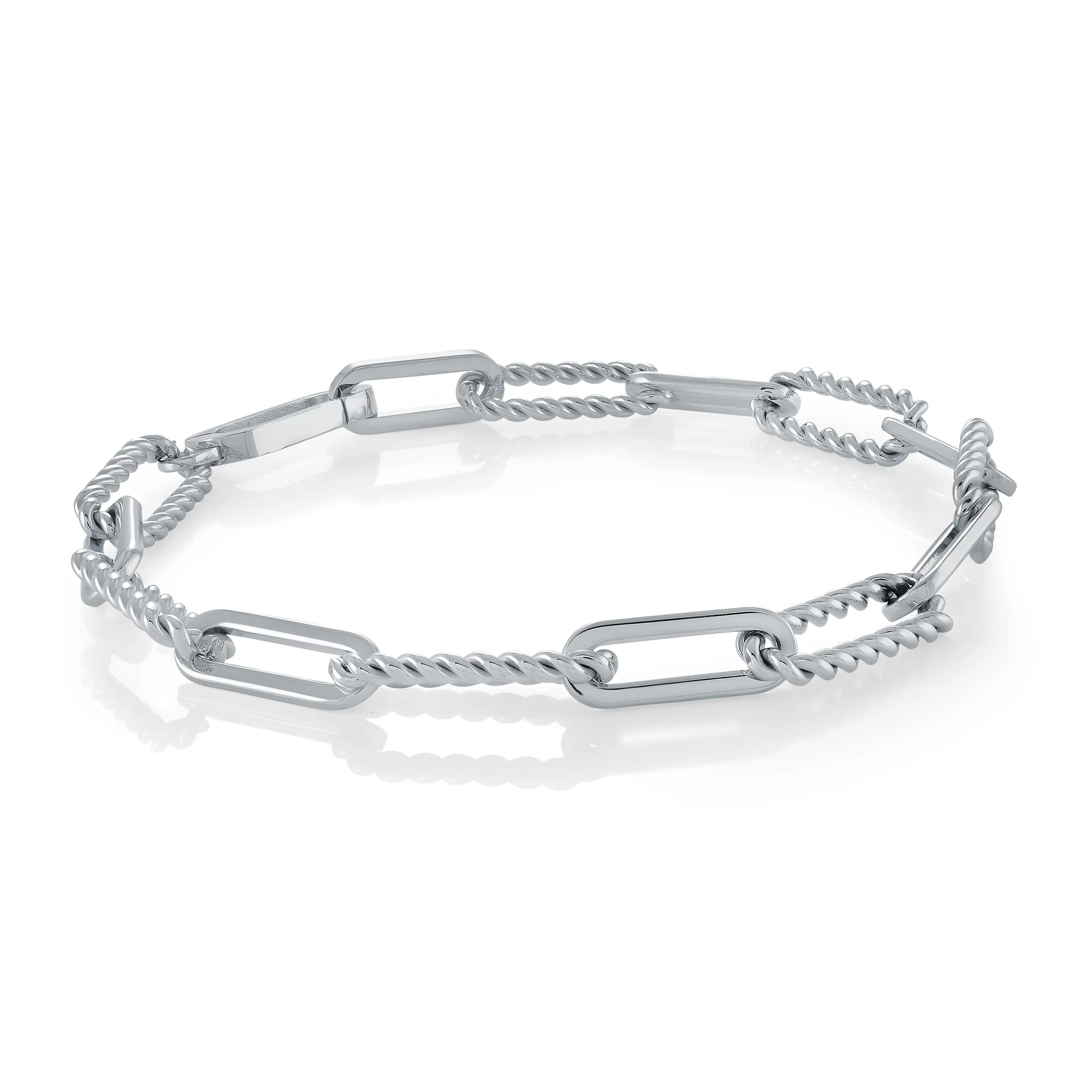 Oval Chain Link Bracelet
