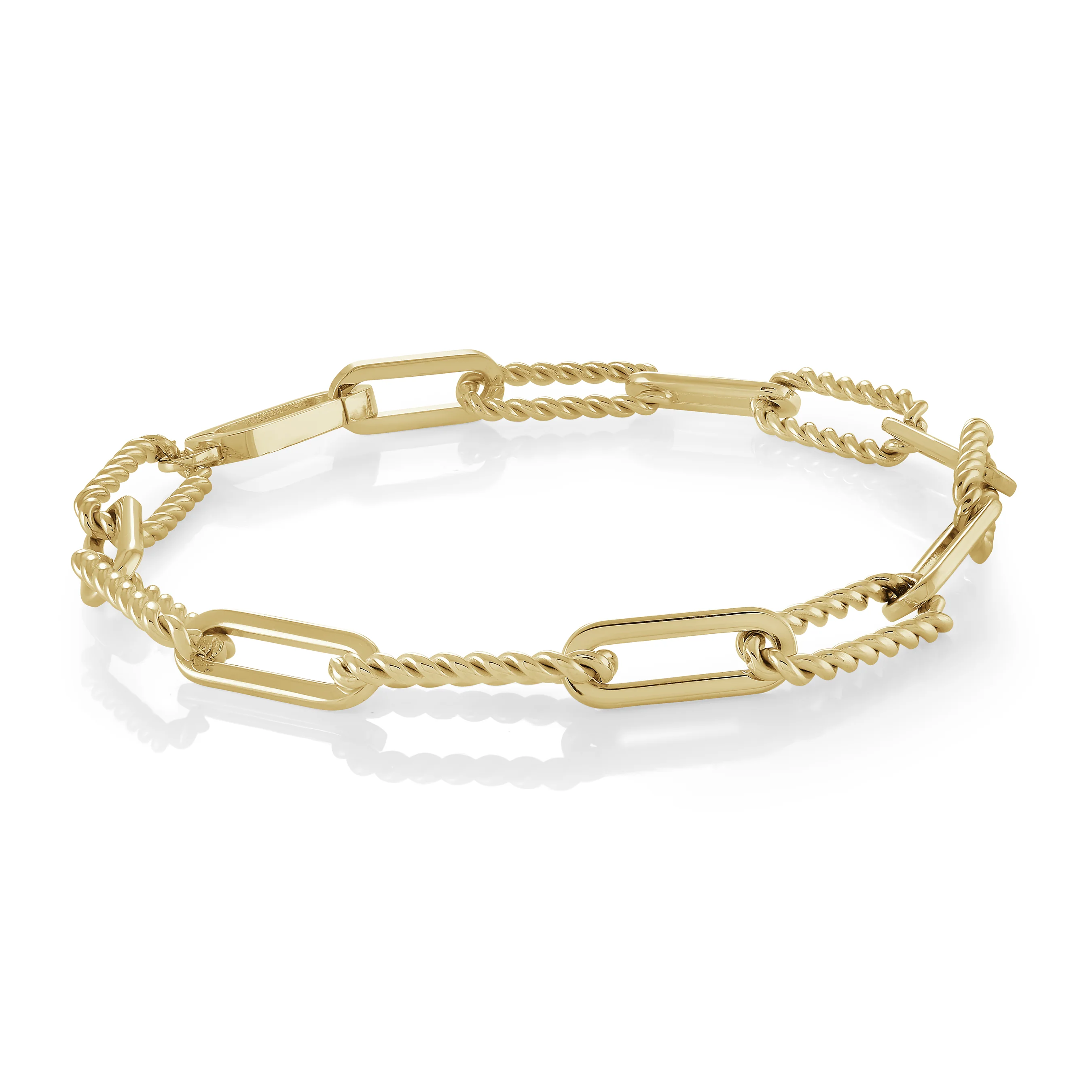 Oval Chain Link Bracelet - Image 2
