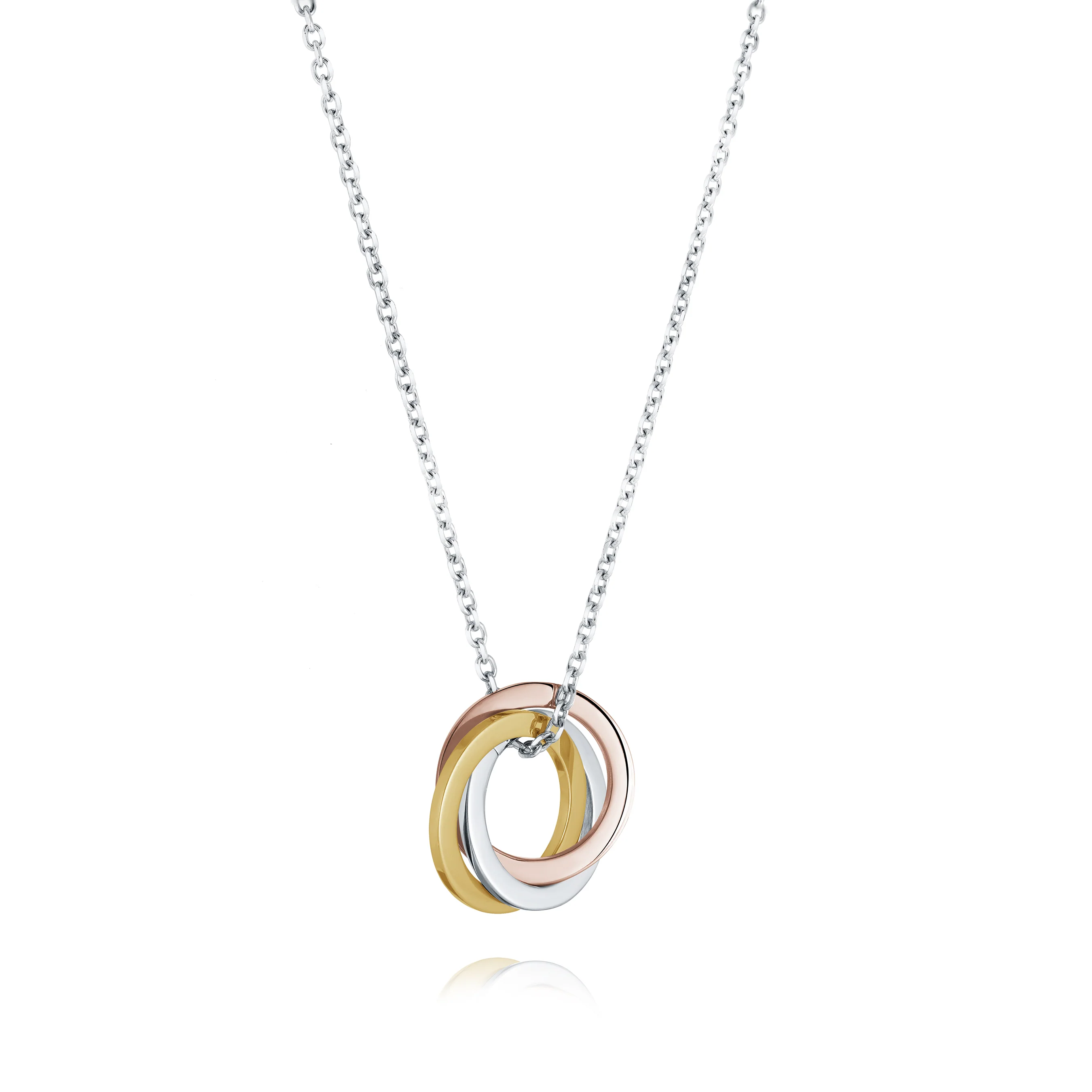 Triple Circle Necklace - Image 3
